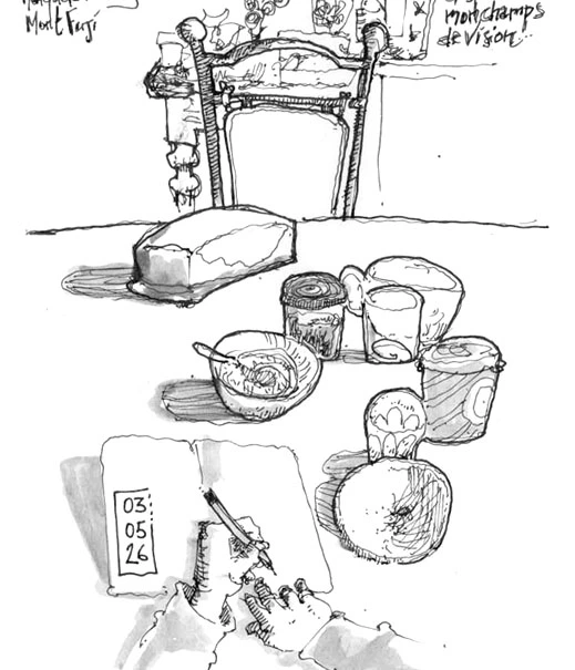 Dessiner au pti dej