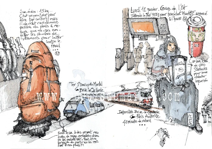 Départ pour le Cap Nord