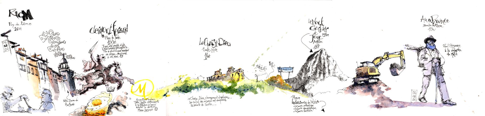 Leporello de Riom à Aix en provence