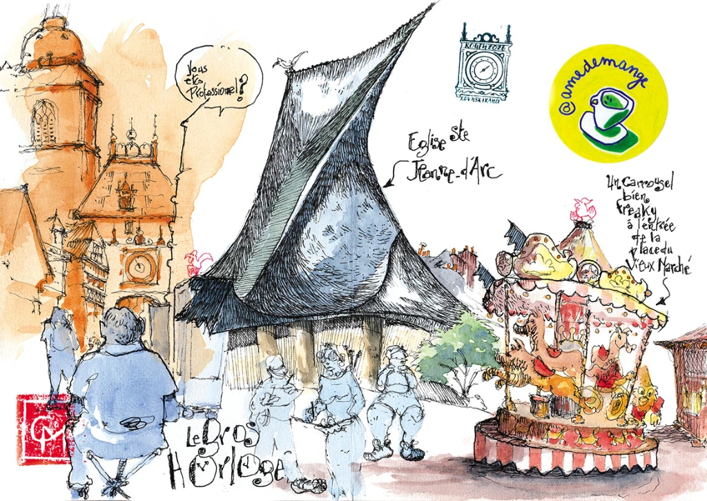 Rouen 2026 place du vieux marché.webp